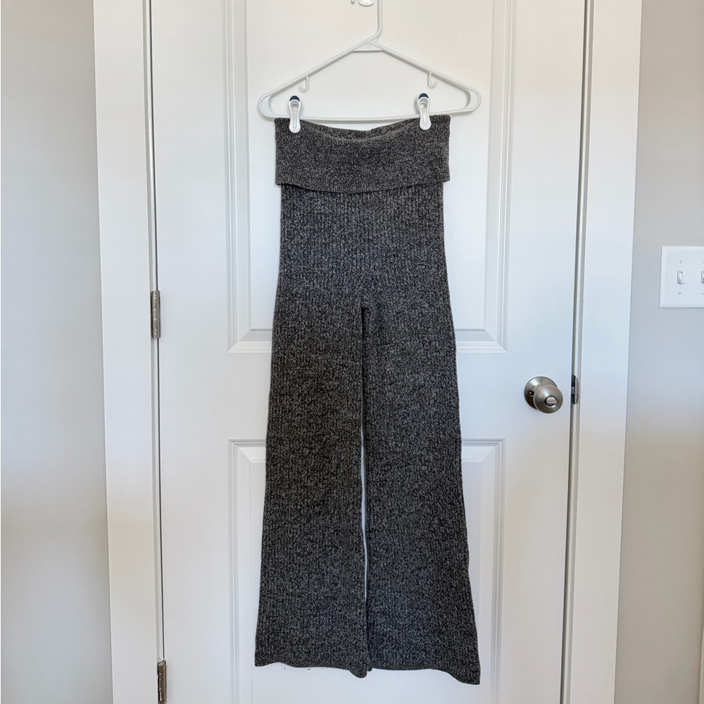 Aerie Sweater Rib Straight Leg Pant